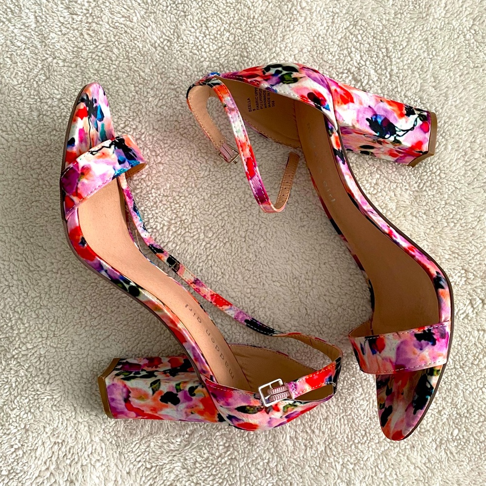 Floral Madden Girl Heels